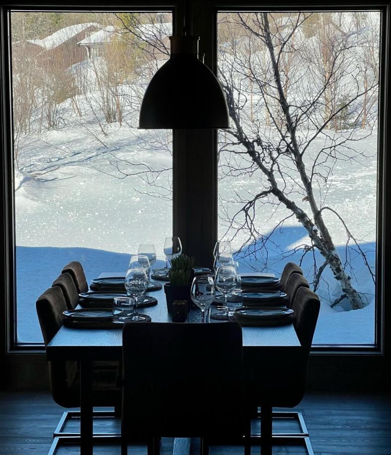 Brand New Cabin On The Sunny Side Of Gaustatoppen With A Great View Tuddal Kültér fotó