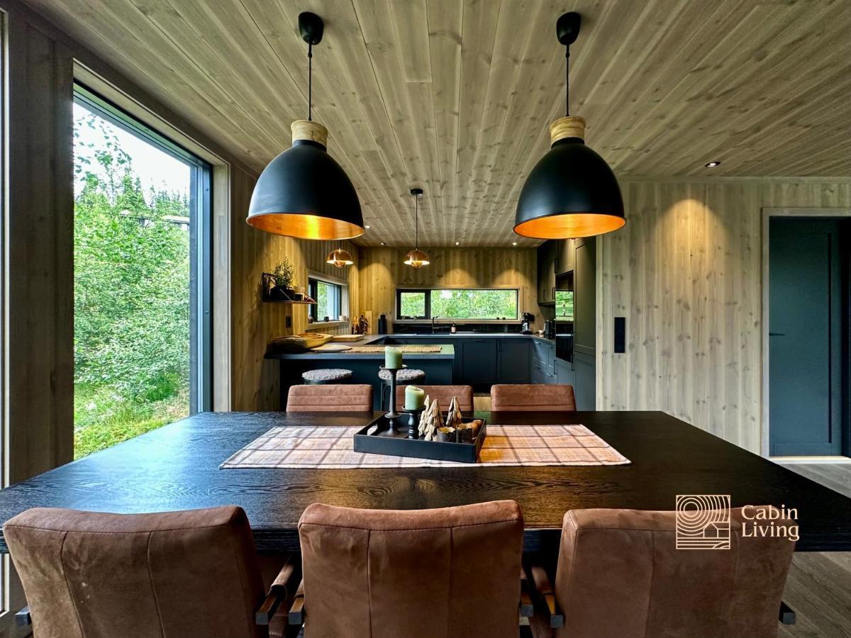 Brand New Cabin On The Sunny Side Of Gaustatoppen With A Great View Tuddal Kültér fotó