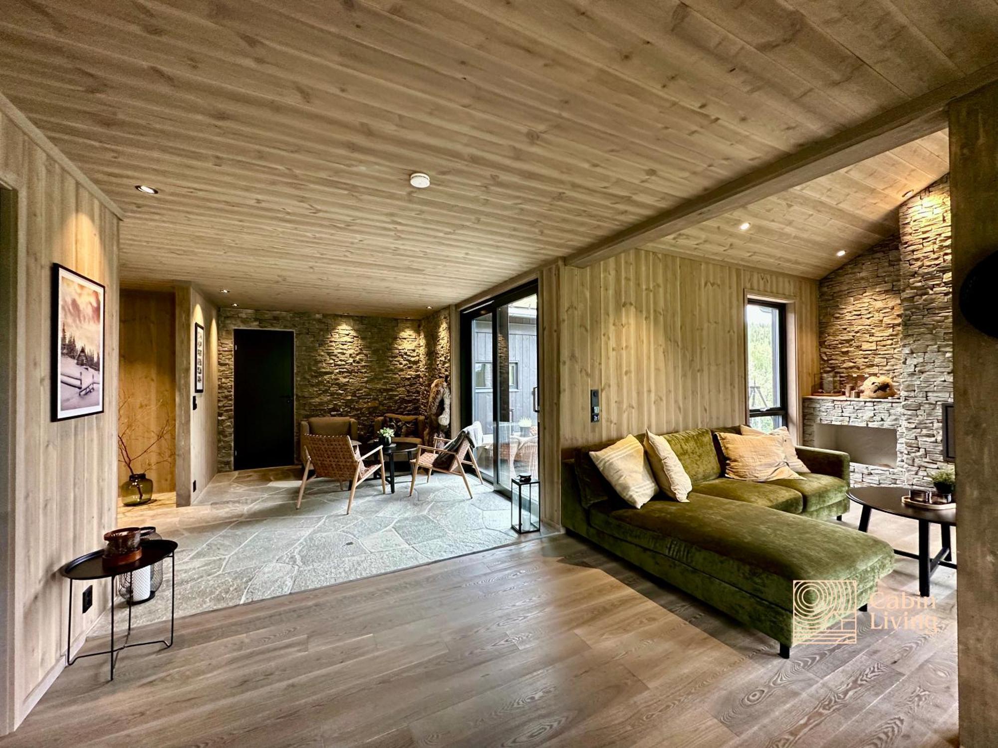 Brand New Cabin On The Sunny Side Of Gaustatoppen With A Great View Tuddal Kültér fotó