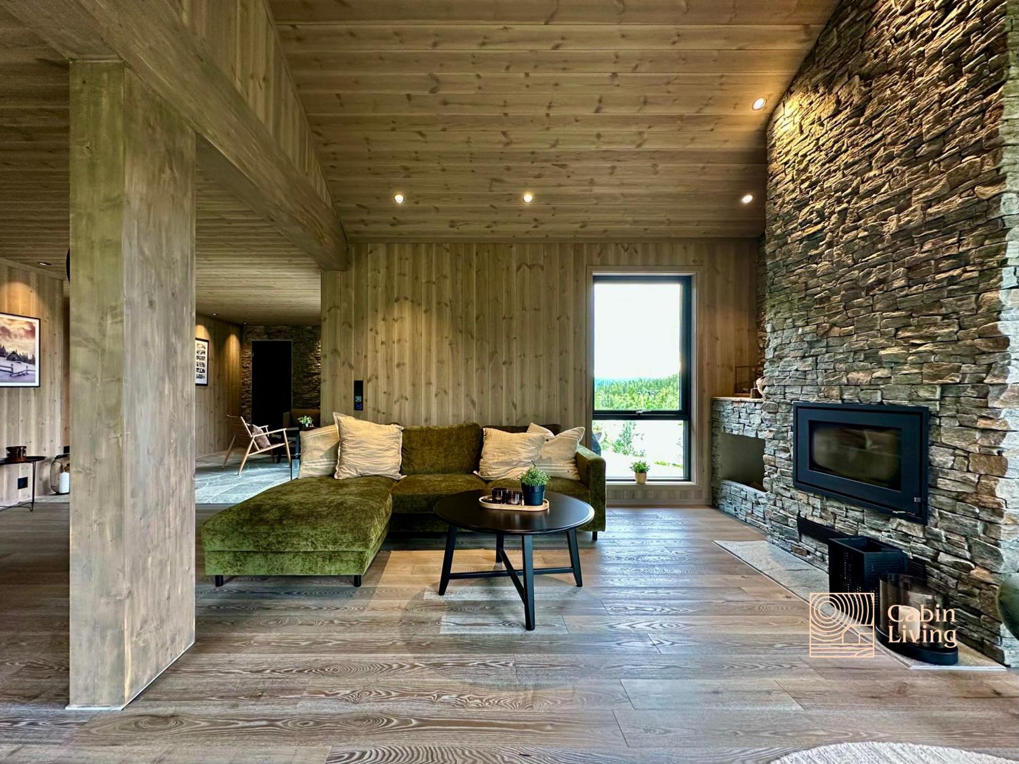 Brand New Cabin On The Sunny Side Of Gaustatoppen With A Great View Tuddal Kültér fotó