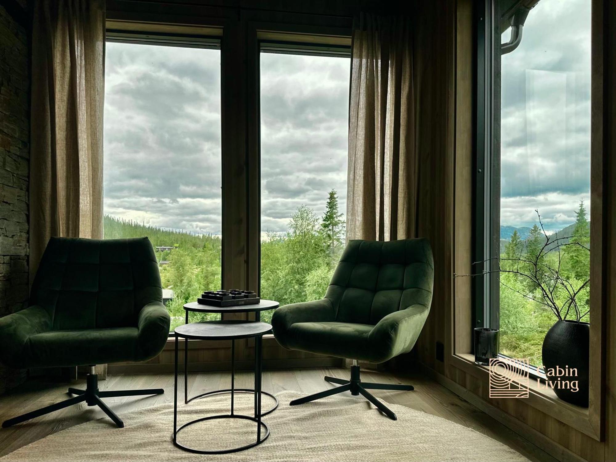 Brand New Cabin On The Sunny Side Of Gaustatoppen With A Great View Tuddal Kültér fotó