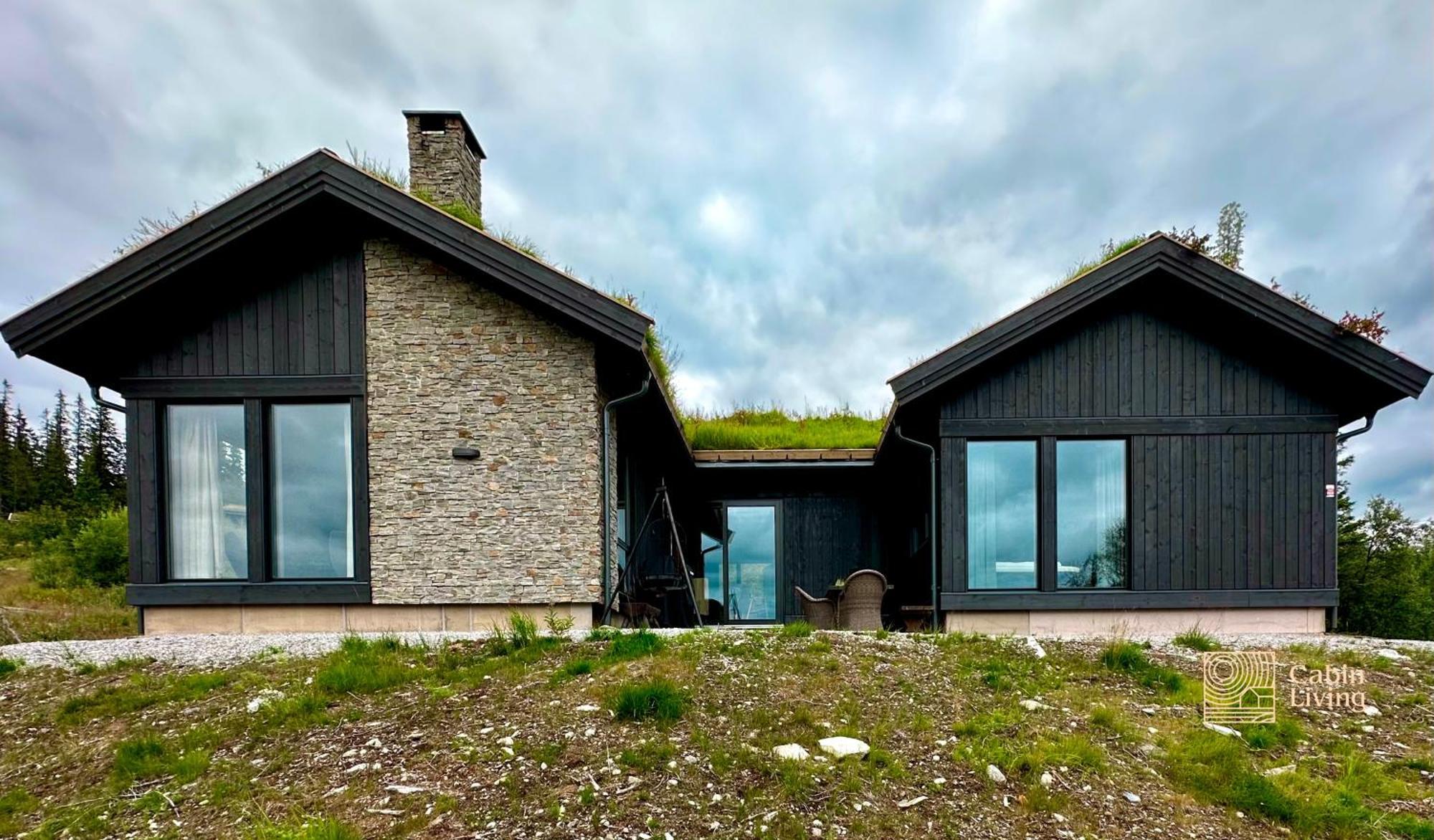 Brand New Cabin On The Sunny Side Of Gaustatoppen With A Great View Tuddal Kültér fotó