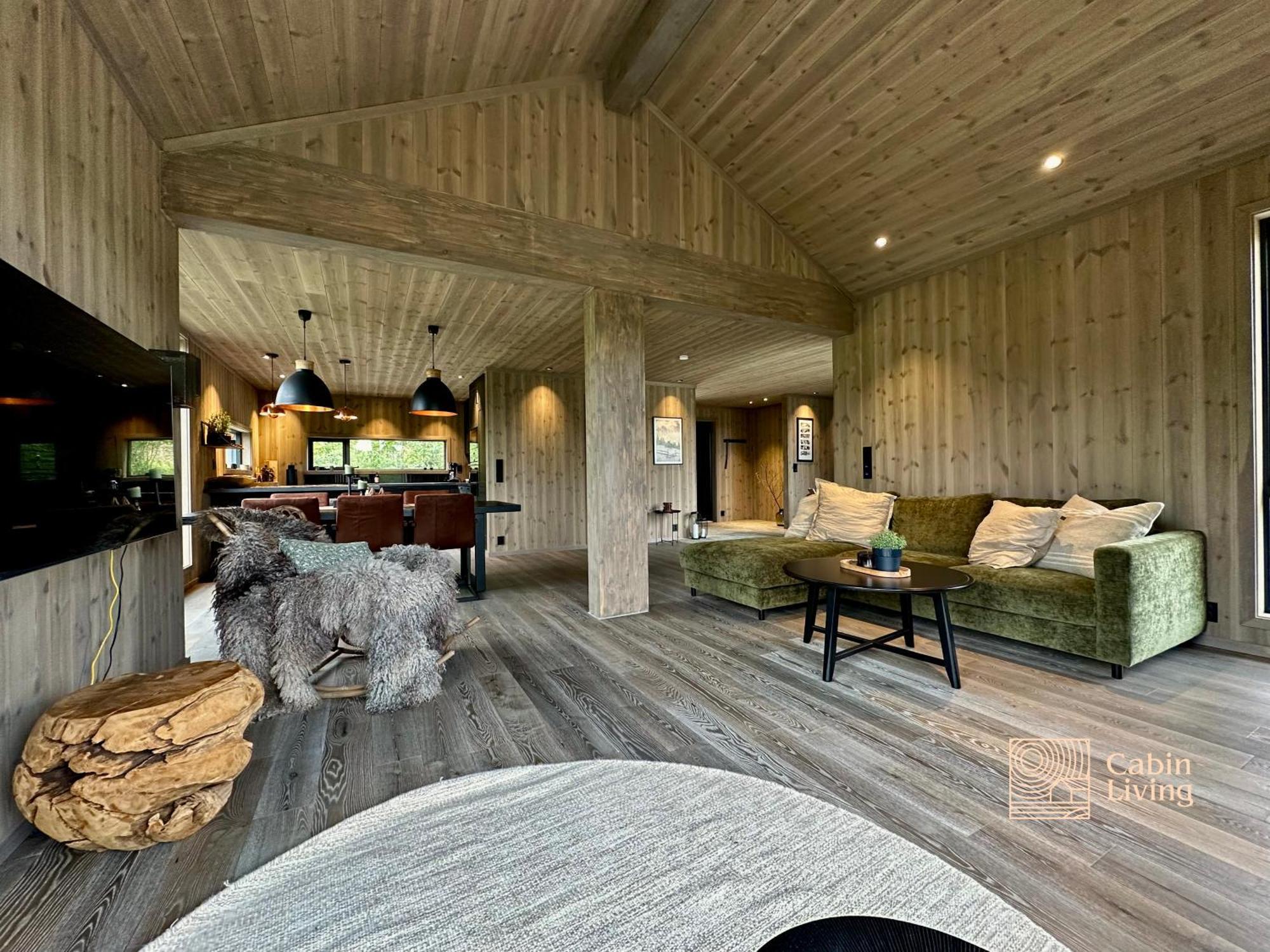 Brand New Cabin On The Sunny Side Of Gaustatoppen With A Great View Tuddal Kültér fotó