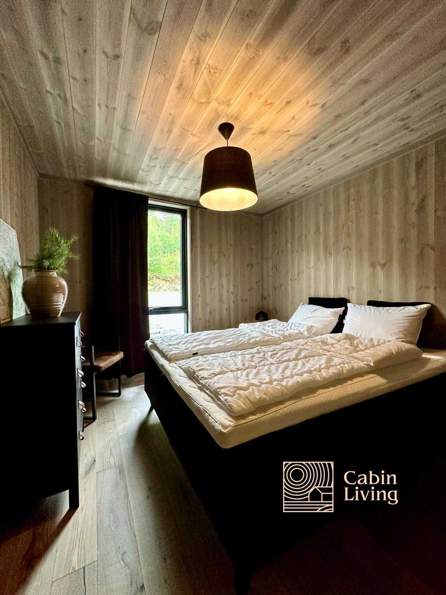 Brand New Cabin On The Sunny Side Of Gaustatoppen With A Great View Tuddal Kültér fotó