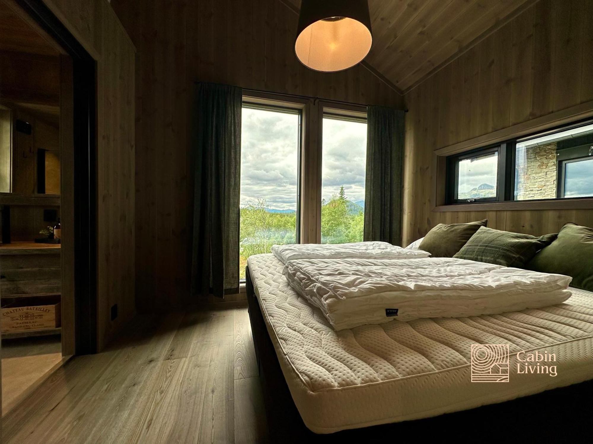Brand New Cabin On The Sunny Side Of Gaustatoppen With A Great View Tuddal Kültér fotó