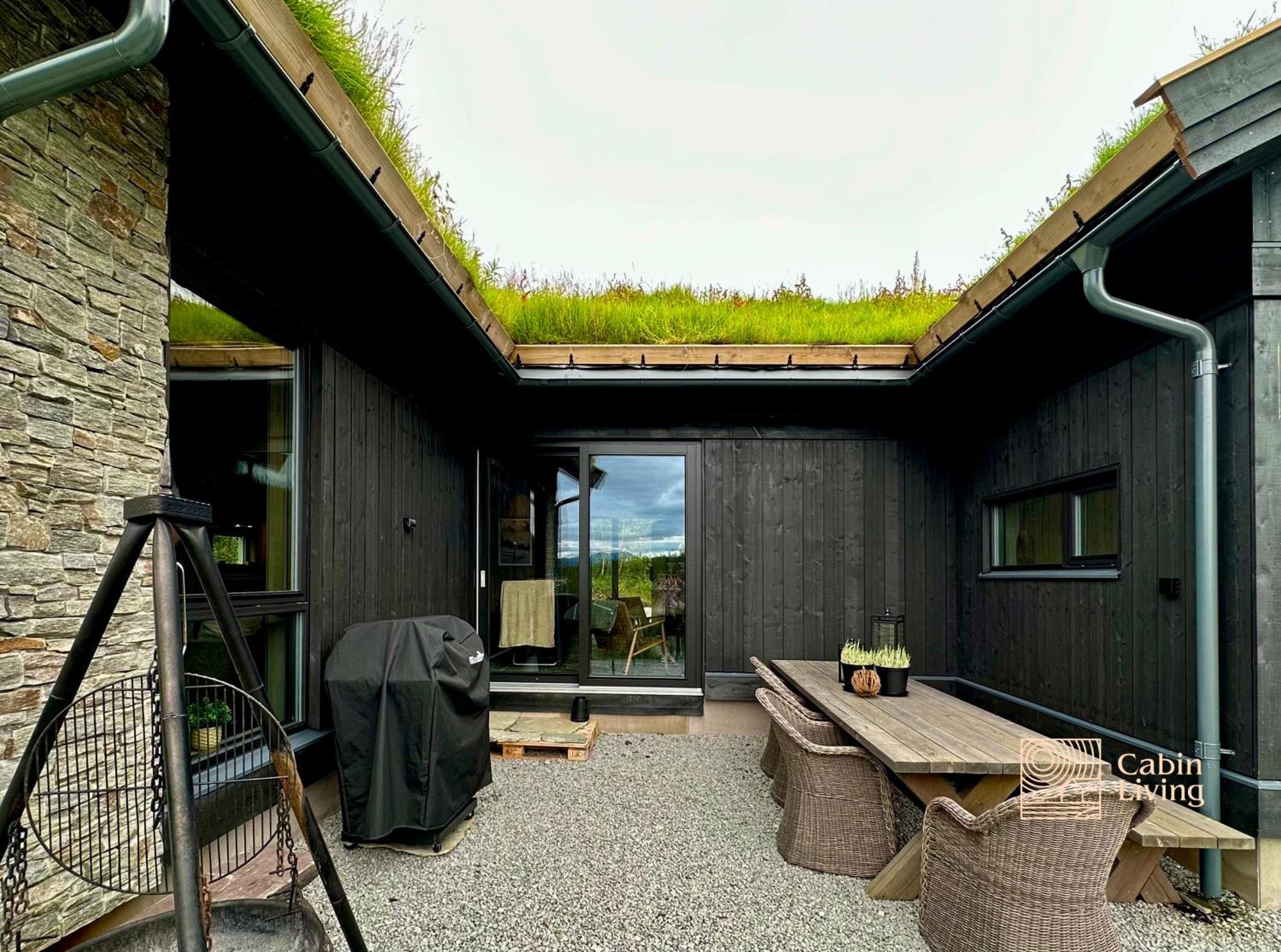 Brand New Cabin On The Sunny Side Of Gaustatoppen With A Great View Tuddal Kültér fotó
