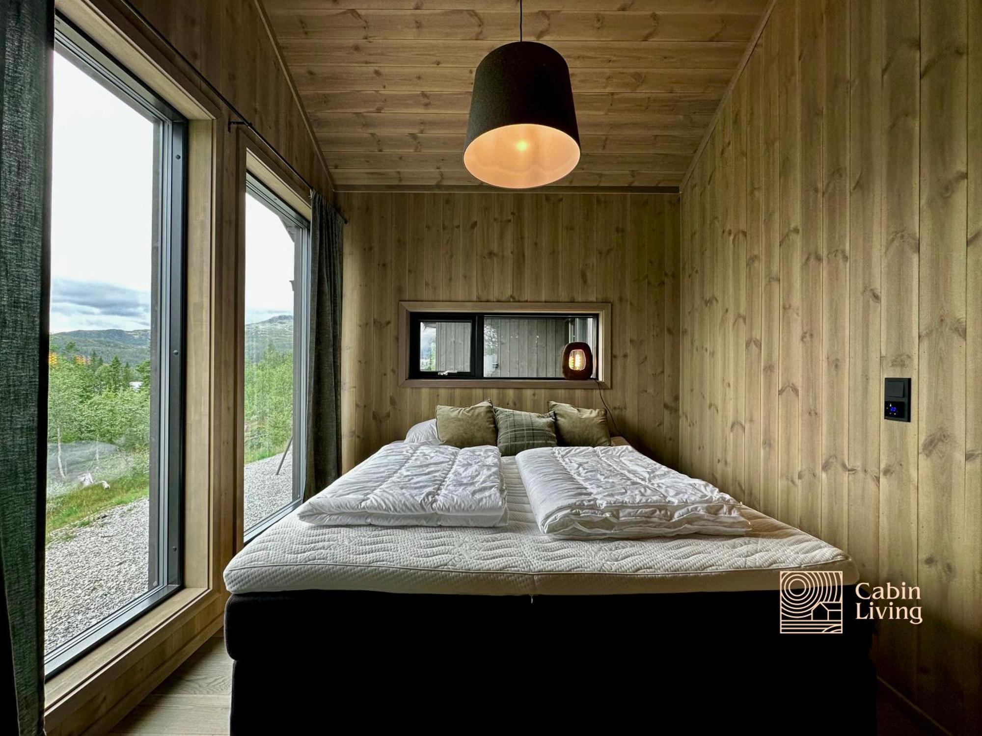 Brand New Cabin On The Sunny Side Of Gaustatoppen With A Great View Tuddal Kültér fotó